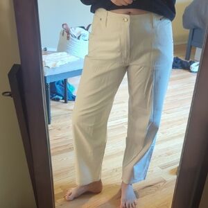 Women's Cream Jeans